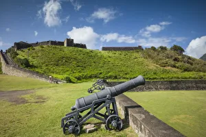 Cannon Prints: St. Kitts and Nevis, St. Kitts, Brimstone Hill, Brimstone Hill Fortress
