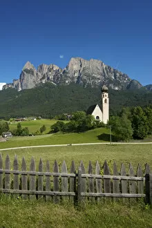 Images Dated 15th June 2012: St. Konstantin in Voels, Seiser Alm, Trentino, South Tyrol, Italy