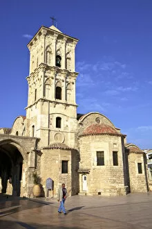 Belfry Collection: St. Lazarus Church, Larnaka, Cyprus, Eastern Mediterranean Sea