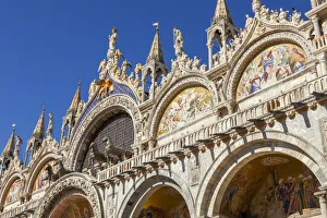 St Marks Basilica, St Marks Square, Venice, Veneto, Italy