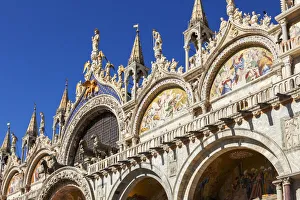 St Marks Basilica, St Marks Square, Venice, Veneto, Italy