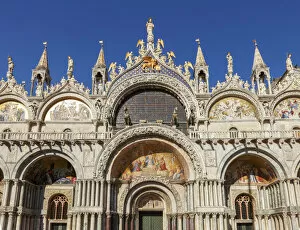 Images Dated 25th January 2019: St. Marks Basilica, St. Marks Square (San Marco) Venice, Italy