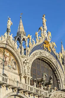 Images Dated 3rd October 2016: St. Marks Basilica, St. Marks Square (San Marco) Venice, Italy