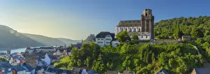 Romantic Rhine Prints: St Martinas Church, Oberwesel, Rhineland-Palatinate, Germany
