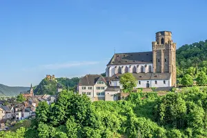 Oberwesel Prints: St Martin's Church, Oberwesel, Rhine Valley, Rhineland-Palatinate, Germany