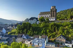 Romantic Rhine Prints: St Martins Church, Oberwesel, Rhineland-Palatinate, Germany