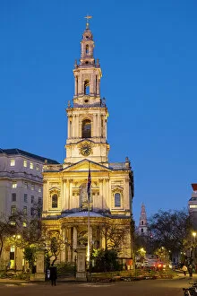 Images Dated 5th January 2023: St Mary Le Strand Church, Strand, London, England, UK