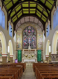 Connacht Prints: St. Mary's Catholic Church, interior, Claddagh, Galway, County Galway, Ireland