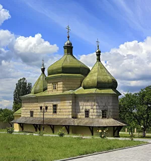 Images Dated 17th December 2009: St. Michael church (1650), Plyasheva, Volyn oblast, Ukraine