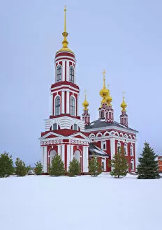 Images Dated 16th April 2015: St. Michael church (1769), Mikhali, near Suzdal, Vladimir region, Russia