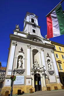 St Michaels City Church, Budapest, Hungary