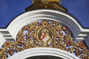 Images Dated 29th January 2010: Detail on St Michaels Monastery, Kiev, Ukraine