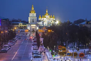 St. Michaels monastery, Sofiyivska Square, Kiev (Kyiv), Ukraine