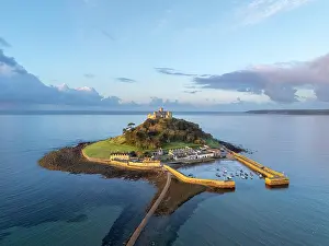 Causeway Prints: St Michael's Mount, Cornwall, England, UK