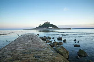 Images Dated 1st September 2021: St Michaels Mount, Marazion, Cornwall, England, UK