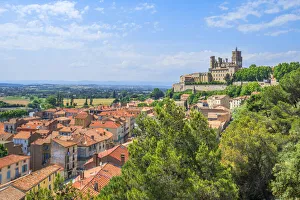 Herault Prints: St. Nazaire cathedral, Beziers, Herault, Languedoc-Roussillon, France