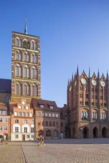 St. Nicholas Church & St. Nicholas Church, Alter Markt, Stralsund, Baltic Coadt