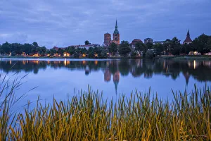 Nicholas Church Prints: St. Nicholas Church, Stralsund, Baltic Coast, Mecklenburg-Western Pomerania, Germany