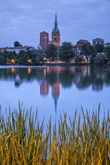 Images Dated 27th July 2021: St. Nicholas Church, Stralsund, Baltic Coast, Mecklenburg-Western Pomerania, Germany