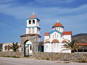 Hania Prints: St. Nicholas Holy Orthodox Church, Kissamos Port, Chania Region, Crete, Greece