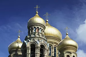 Images Dated 29th January 2010: St Nicholas Russian Orthodox Cathedral, Karosta, Liepaja, Latvia