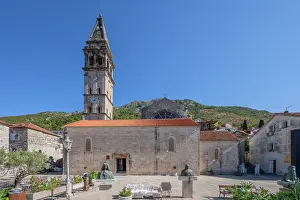Montenegran Prints: St. Nikola church, Perast, Bay of Kotor, Montenegro