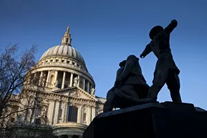 Images Dated 4th March 2010: St. Pauls Cathedral, London, England