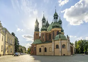 The St. Peter and Paul cathedral on Cathedral Island or Ostrow Tumski, Poznan, Poland