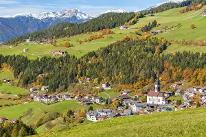 Villnoess Prints: St. Peter village (San Pietro)