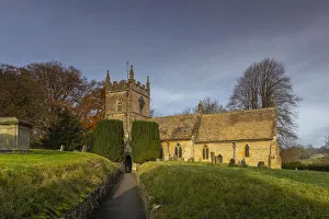 St Peters Church, Upper Slaughter, Cotswolds, Gloucestershire, England, UK