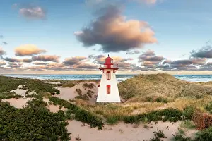 St. Peters harbour lighthouse, Prince Edward Island, Canada