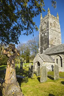 St Sidwell & St Gulvat church, Laneast, Cornwall, England, UK