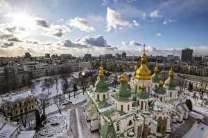 Images Dated 14th February 2020: St. Sophias Cathedral, Kiev (Kyiv), Ukraine