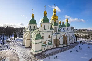 Ukraine Collection: St. Sophias Cathedral, Kiev (Kyiv), Ukraine
