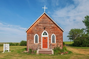 Chapels Prints: St. Thomas Anglican Church, Dinton, Alberta, Canada