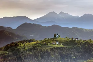Images Dated 12th May 2021: St Thomas Church, Praprotno, Skofja Loka, Upper Carniola, Slovenia