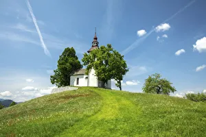 Images Dated 12th May 2021: St Thomas Church, Praprotno, Skofja Loka, Upper Carniola, Slovenia