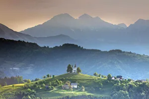 Images Dated 12th May 2021: St Thomas Church, Praprotno, Skofja Loka, Upper Carniola, Slovenia