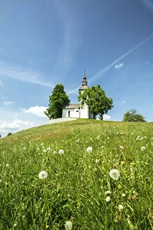 Images Dated 12th May 2021: St Thomas Church, Praprotno, Skofja Loka, Upper Carniola, Slovenia