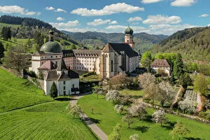 Images Dated 20th July 2022: St. Trudpert Monastery, Munstertal Valley, Southern Black Forest, Baden-Wurttemberg, Germany