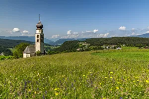 St. Valentin church, Castelrotto - Kastelruth, Trentino Alto Adige - South Tyrol, Italy St. Valentin church, Castelrotto - Kastelruth, Trentino Alto Adige - South Tyrol, Italy
