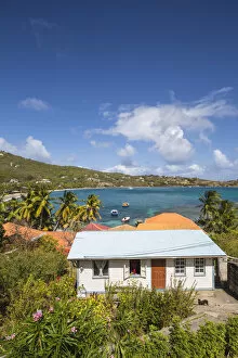 Images Dated 22nd May 2018: St Vincent and The Grenadines, Bequia, House at Friendship Bay