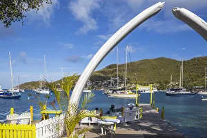 St Vincent and The Grenadines, Bequia, Port Elizabeth, Belmont Walkway, Dockside dining