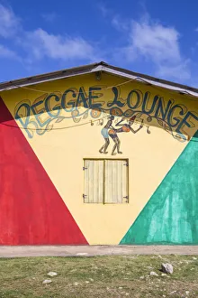 Union Island Prints: St Vincent and The Grenadines, Union Island, Clifton, Reggae Lounge