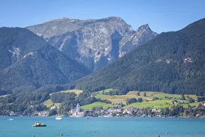 St. Wolfgang, Wolfgangsee lake, Flachgau, Upper Austria, Austria