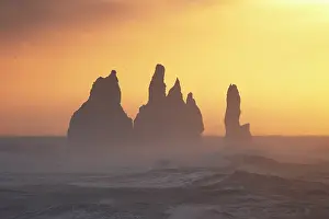 Outodoor Prints: Stacks of Vik i Myrdal, giving an incredible emotion to the photographer, Iceland, Europe