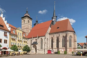 Images Dated 23rd May 2023: Stadtkirche St.Georg am Altmarkt, Schmalkalden, Thuringer Wald, Thuringen, Deutschland