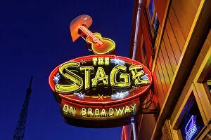 Images Dated 3rd January 2023: The Stage, Broadway, Nashville, Tennessee, USA