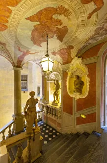 Nice Gallery: Staircase in Lascaris Palace, Nice, South of France