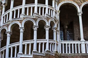 Images Dated 22nd October 2015: Staircase, Palazzo Contarini del Bovolo, Venice, Veneto, Italy